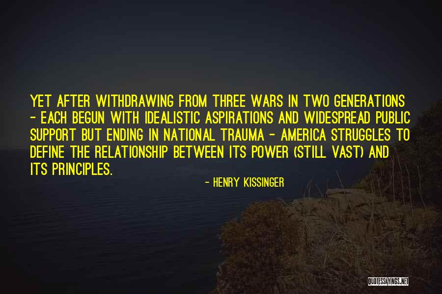 Withdrawing Quotes By Henry Kissinger