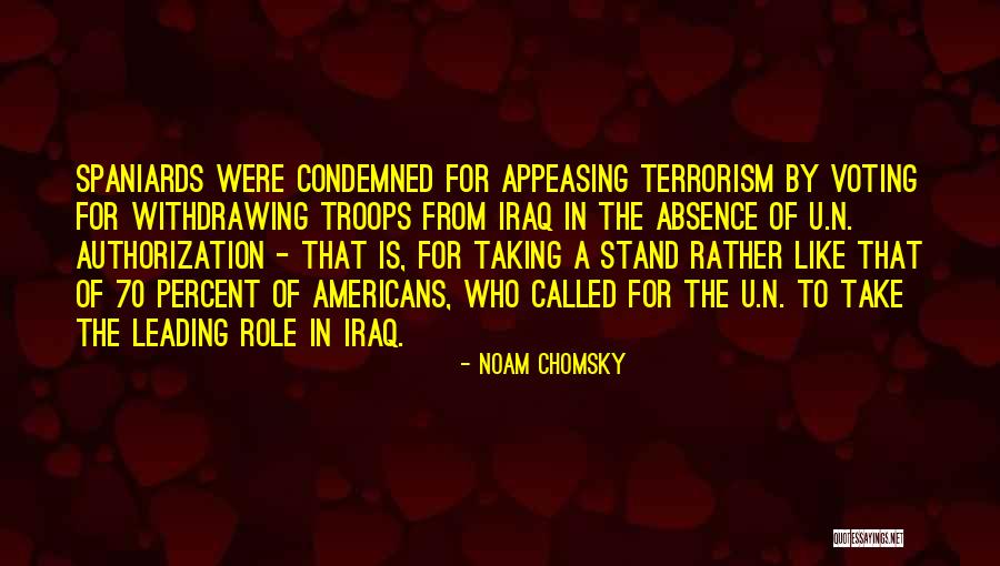 Withdrawing Quotes By Noam Chomsky