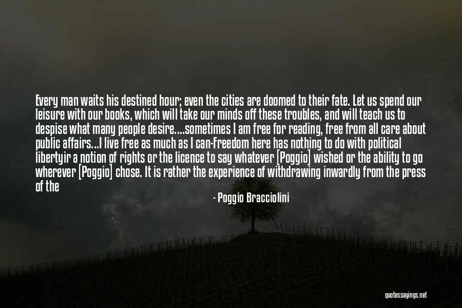 Withdrawing Quotes By Poggio Bracciolini Withdrawing Quotes By Poggio Bracciolini