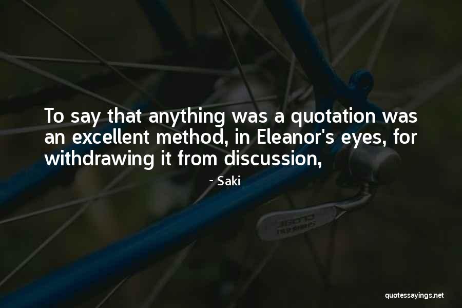 Withdrawing Quotes By Saki