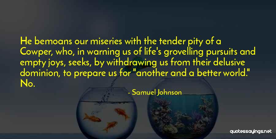 Withdrawing Quotes By Samuel Johnson