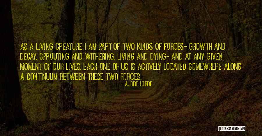 Withering Quotes By Audre Lorde