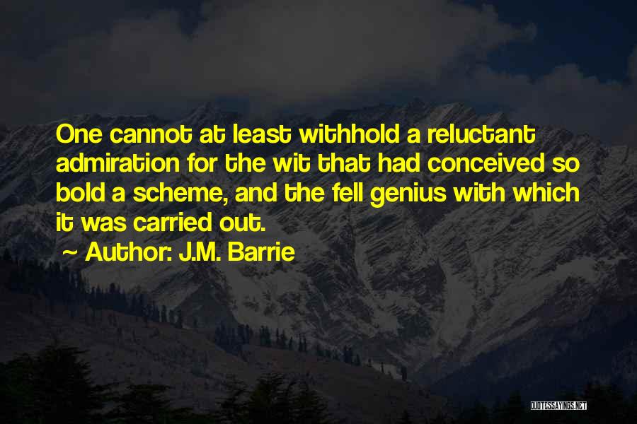 Withhold Quotes By J.M. Barrie