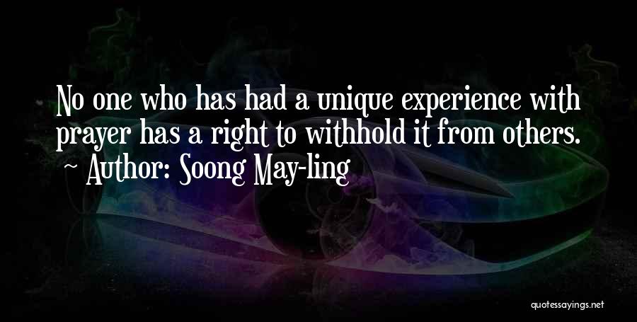 Withhold Quotes By Soong May-ling