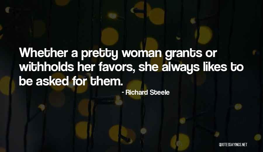 Withholds Quotes By Richard Steele
