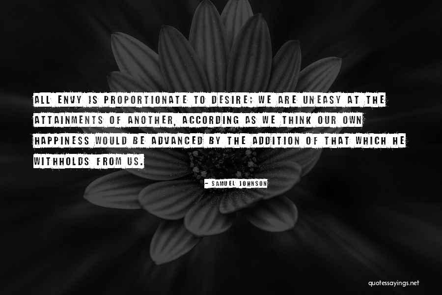 Withholds Quotes By Samuel Johnson