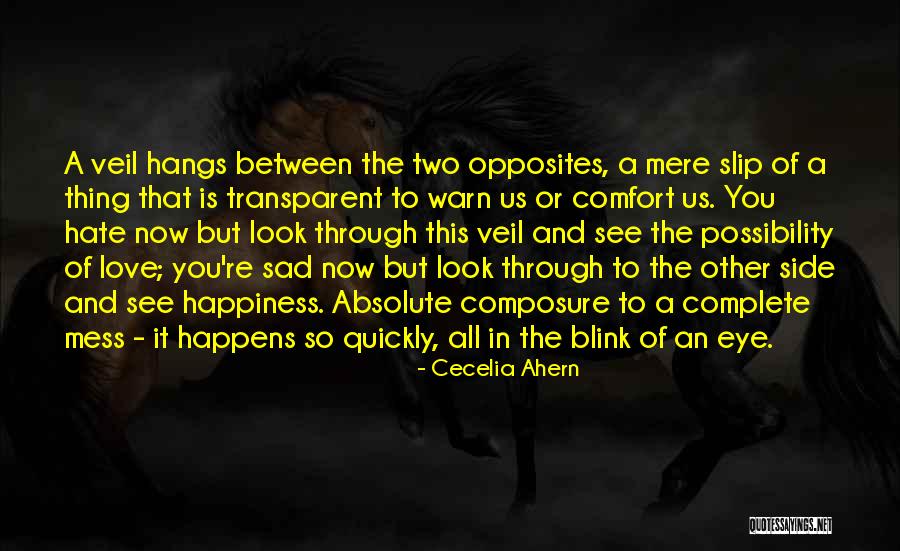 Within Blink Eye Quotes By Cecelia Ahern