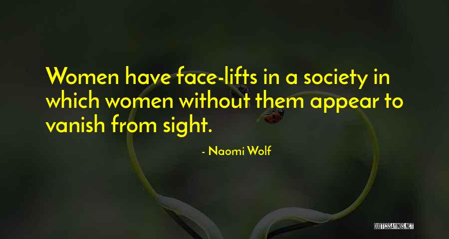 Without A Face Quotes By Naomi Wolf