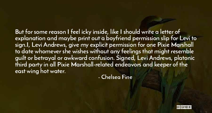 Without Any Reason Quotes By Chelsea Fine