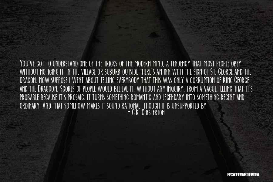 Without Any Reason Quotes By G.K. Chesterton