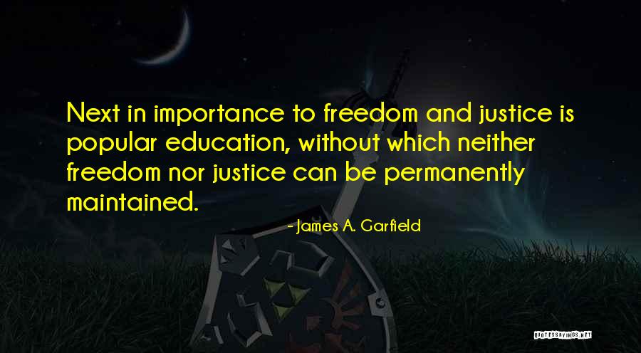 Without Education Quotes By James A. Garfield Without Education Quotes By James A. Garfield