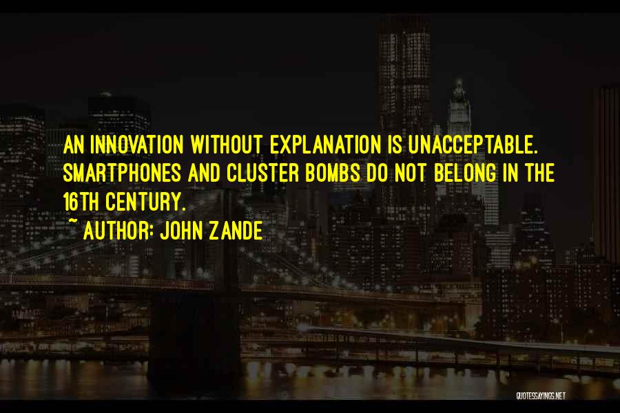 Without Innovation Quotes By John Zande