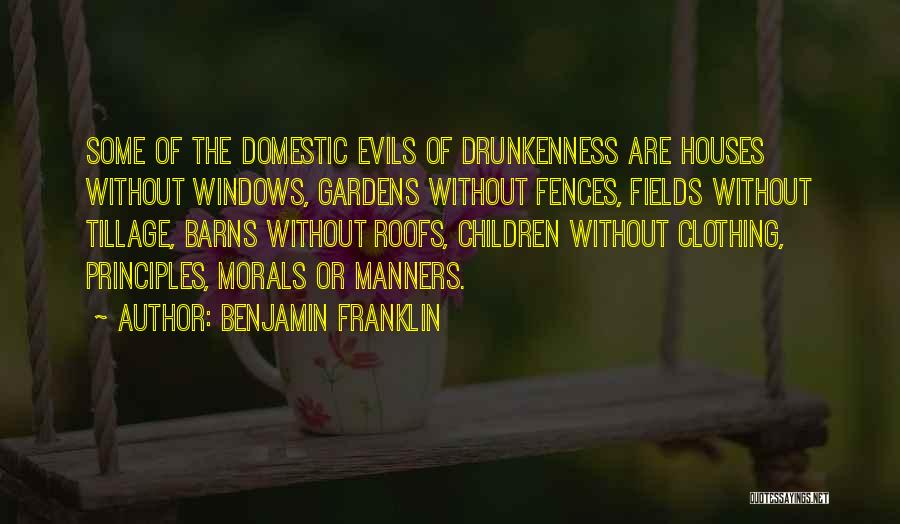 Without Morals Quotes By Benjamin Franklin