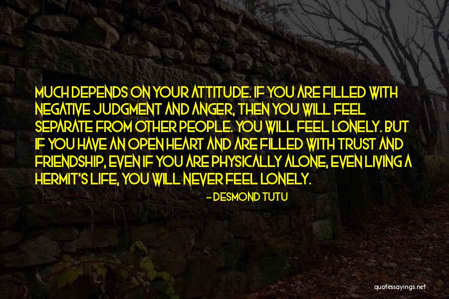 Without You I Feel Alone Quotes By Desmond Tutu