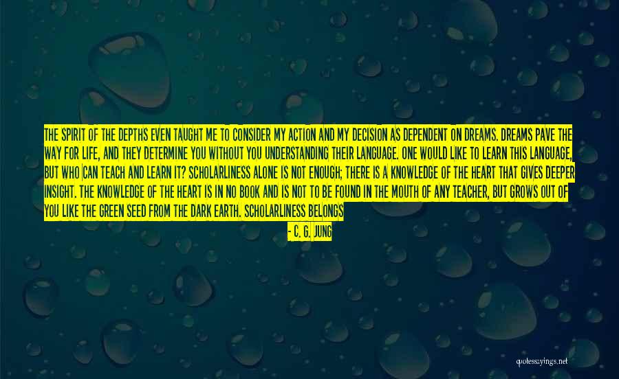 Without You My Life Is Dark Quotes By C. G. Jung