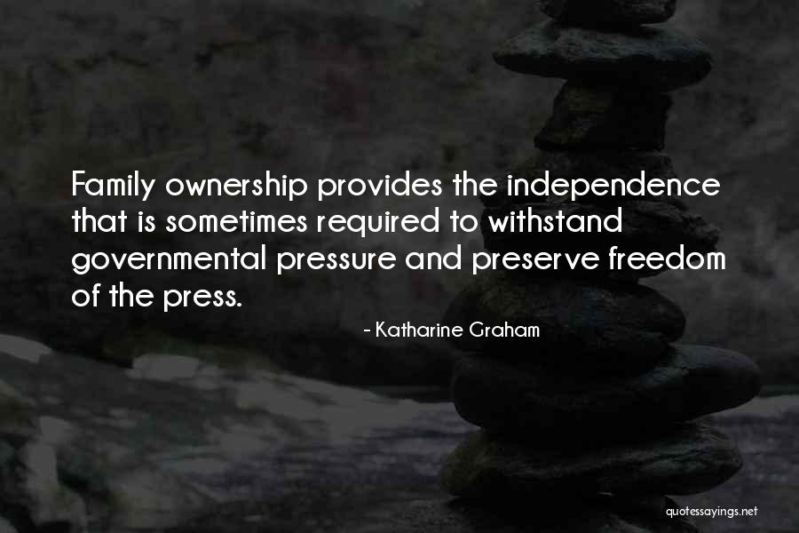 Withstand Quotes By Katharine Graham