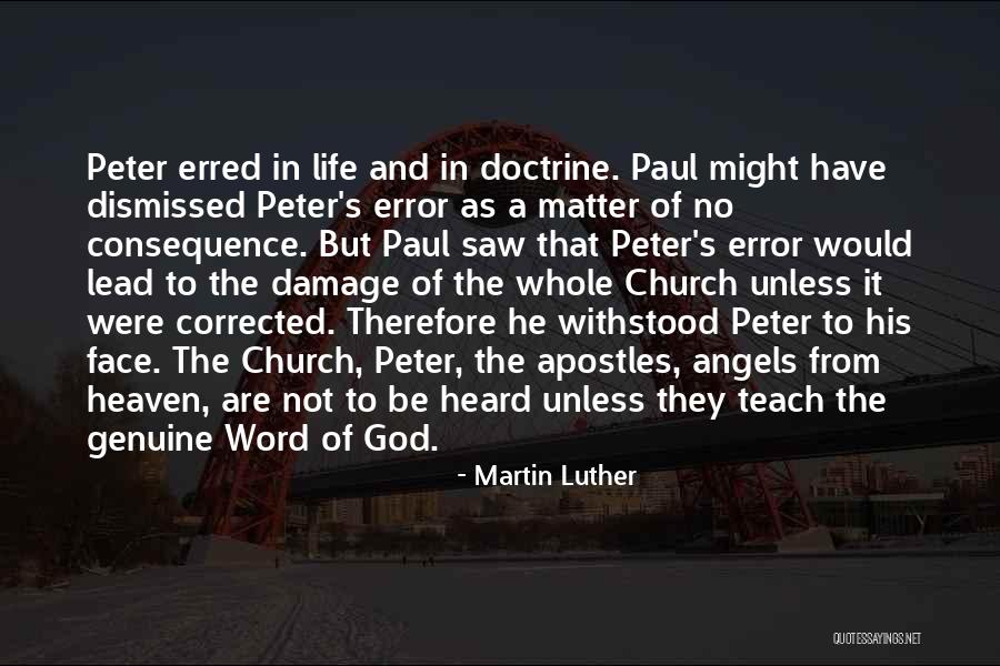 Withstood Quotes By Martin Luther Withstood Quotes By Martin Luther