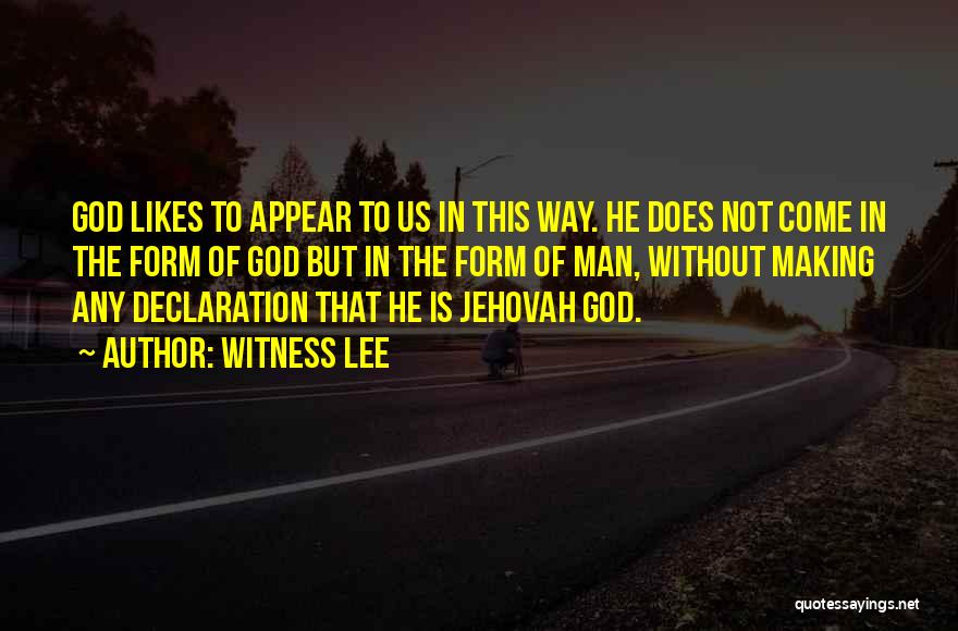 Witness Lee Quotes 111846