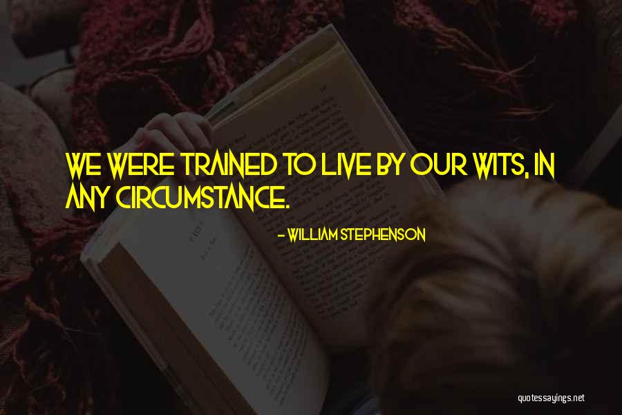 Wits Best Quotes By William Stephenson Wits Best Quotes By William Stephenson