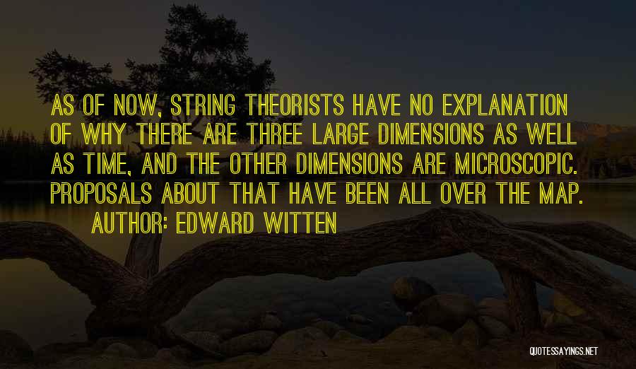 Witten Quotes By Edward Witten