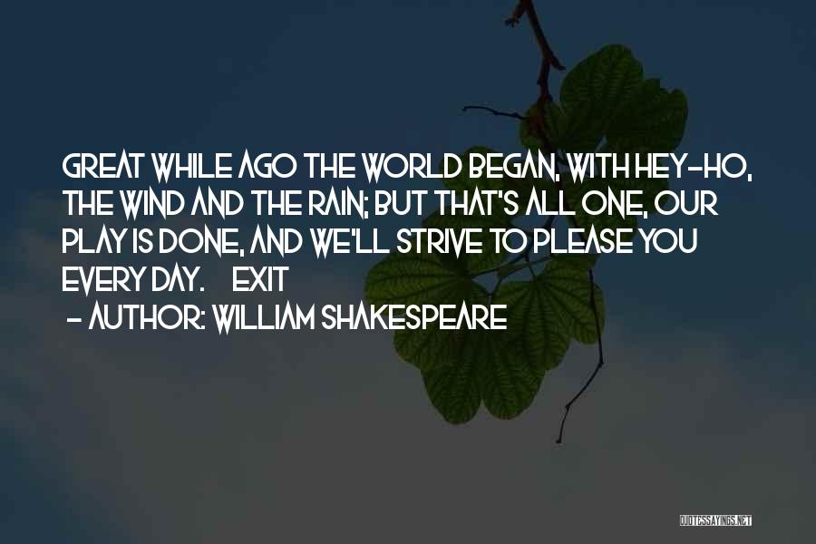 Witton Albion Quotes By William Shakespeare