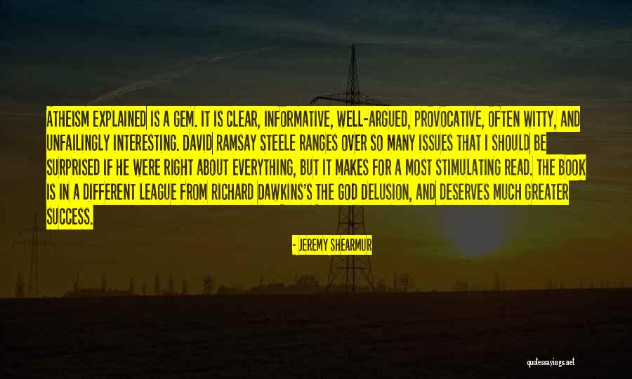 Witty God Quotes By Jeremy Shearmur Witty God Quotes By Jeremy Shearmur