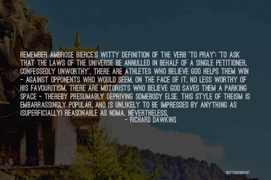 Witty God Quotes By Richard Dawkins Witty God Quotes By Richard Dawkins