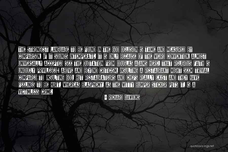 Witty God Quotes By Richard Dawkins Witty God Quotes By Richard Dawkins