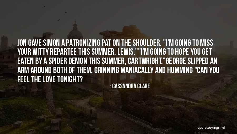 Witty Love Quotes By Cassandra Clare Witty Love Quotes By Cassandra Clare
