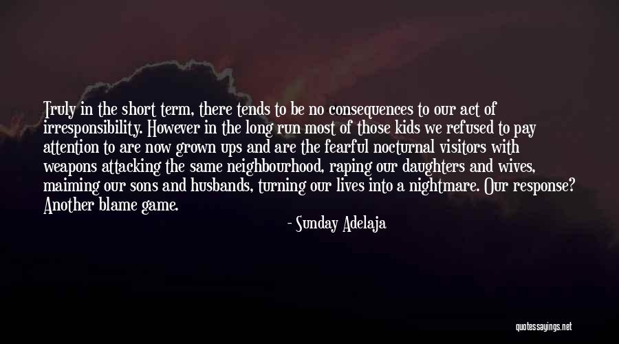 Wives And Daughters Quotes By Sunday Adelaja