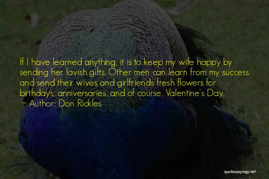 Wives Birthdays Quotes By Don Rickles