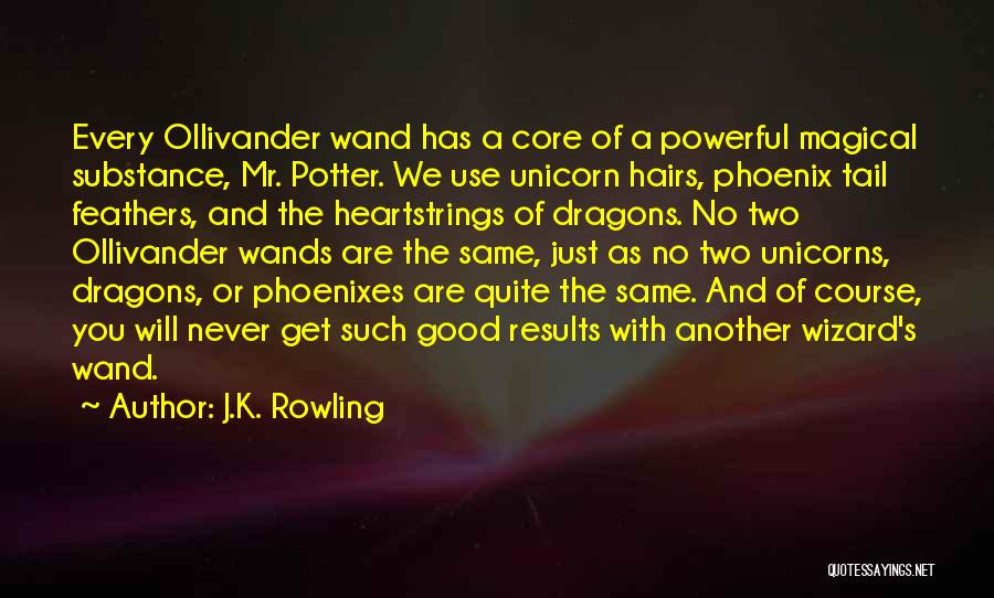 Wizard Wand Quotes By J.K. Rowling