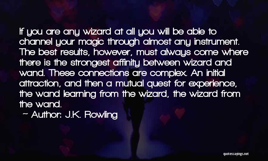 Wizard Wand Quotes By J.K. Rowling