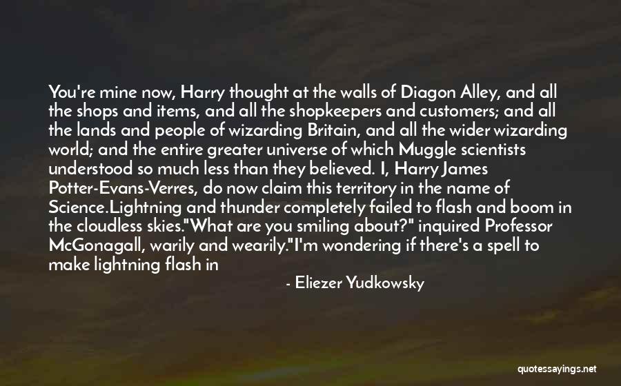 Wizarding World Of Harry Potter Quotes By Eliezer Yudkowsky