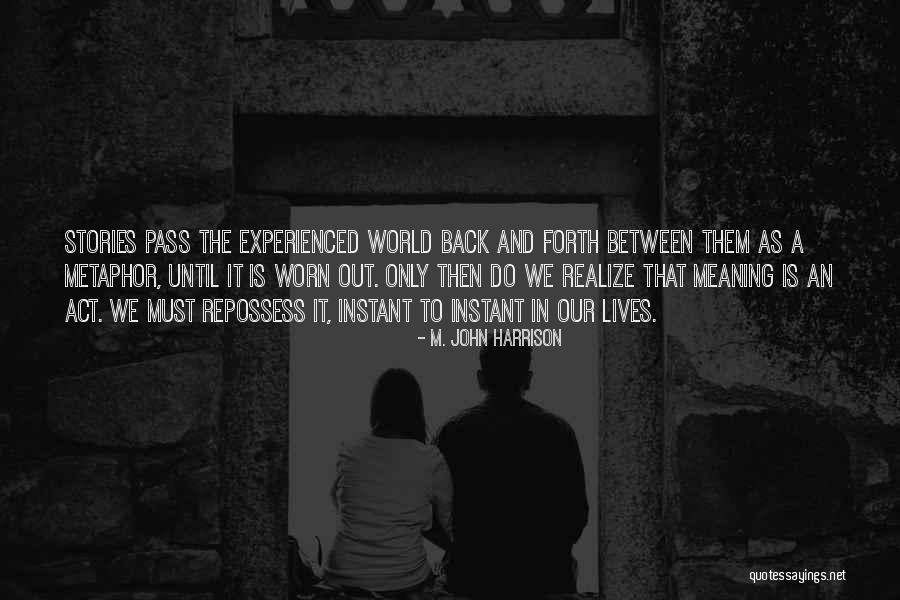 Wizards Return Alex Vs Alex Quotes By M. John Harrison Wizards Return Alex Vs Alex Quotes By M. John Harrison