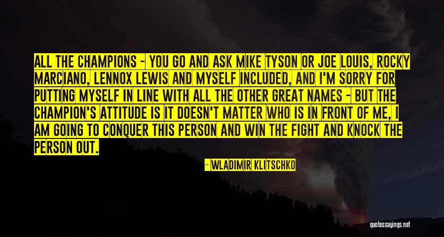 Wladimir Klitschko Quotes 177501 Wladimir Klitschko Quotes 177501