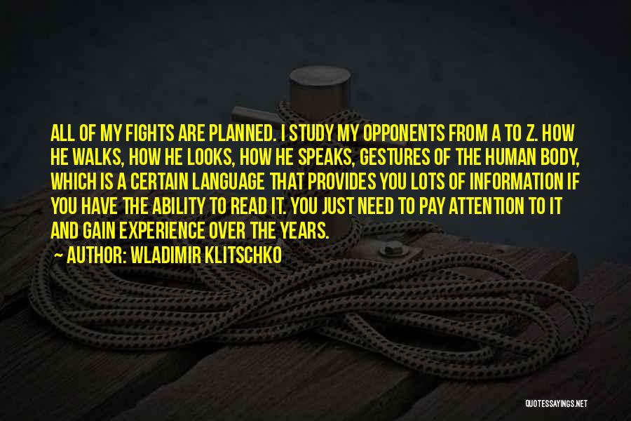 Wladimir Klitschko Quotes 534883