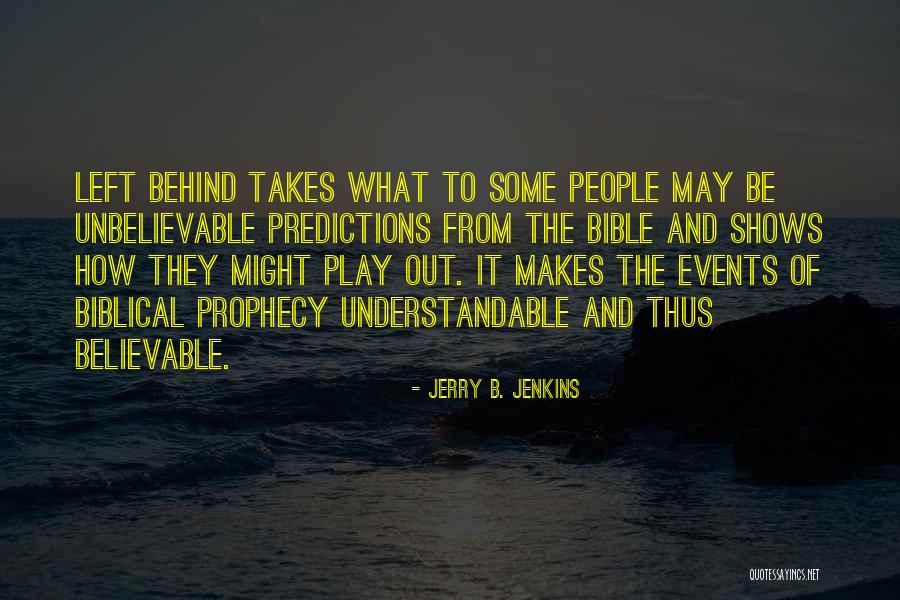 Wladyslawa Bak Quotes By Jerry B. Jenkins Wladyslawa Bak Quotes By Jerry B. Jenkins