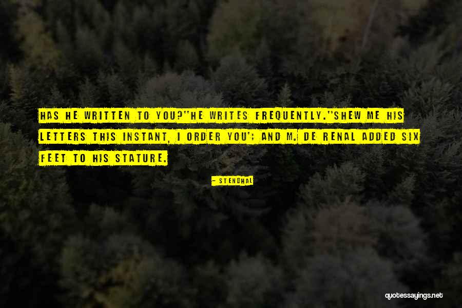 Wndy News Quotes By Stendhal Wndy News Quotes By Stendhal