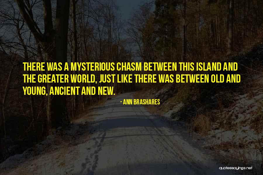 Woestijn De Haan Quotes By Ann Brashares Woestijn De Haan Quotes By Ann Brashares
