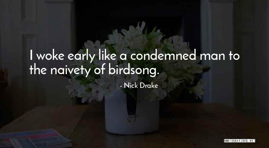 Woke Up Early Quotes By Nick Drake