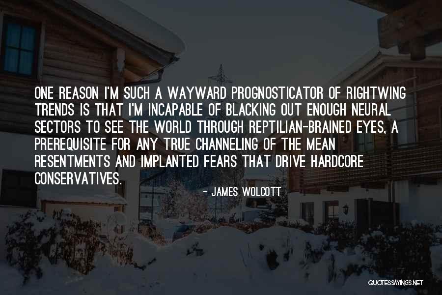 Wolcott Quotes By James Wolcott Wolcott Quotes By James Wolcott