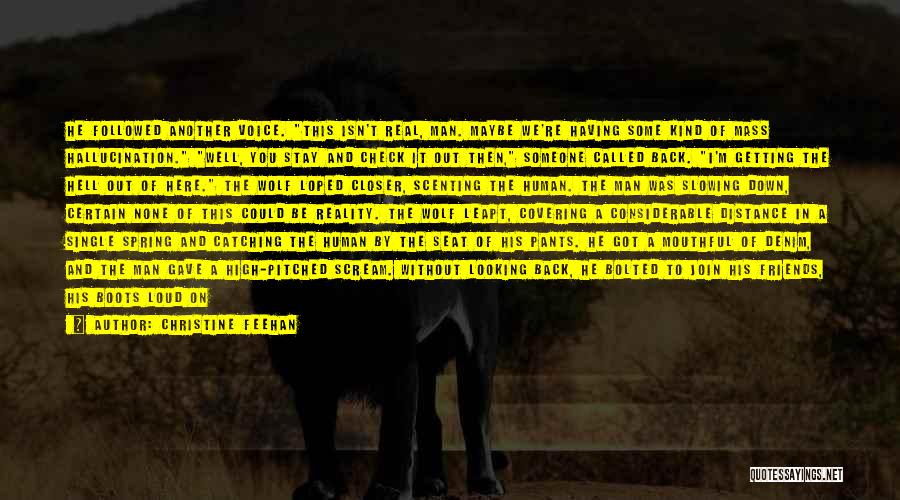 Wolf And Human Quotes By Christine Feehan