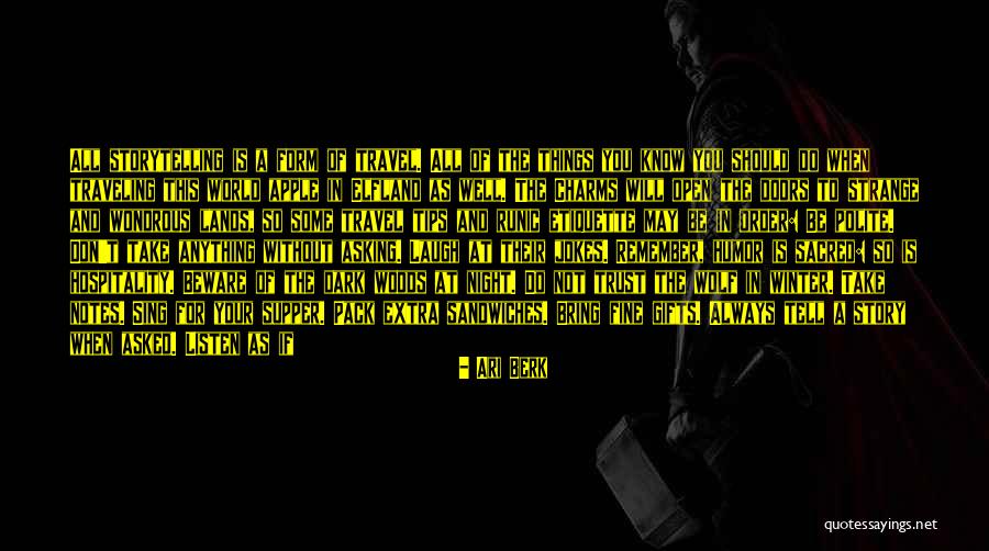 Wolf Eyes In The Dark Quotes By Ari Berk Wolf Eyes In The Dark Quotes By Ari Berk