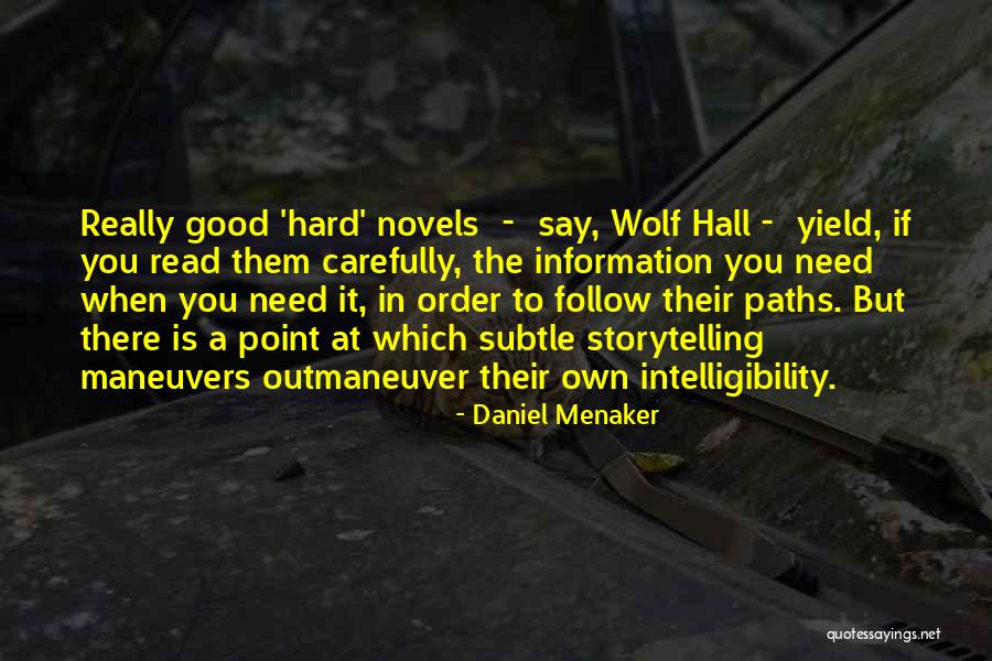 Wolf Hall Quotes By Daniel Menaker