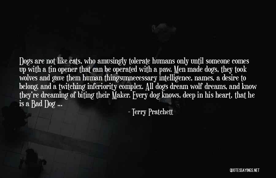 Wolf Heart Quotes By Terry Pratchett Wolf Heart Quotes By Terry Pratchett