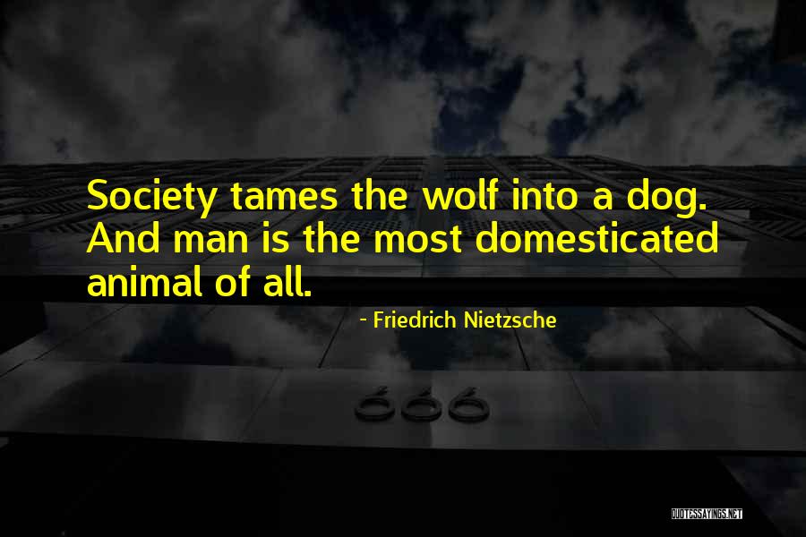 Wolf O'donnell Quotes By Friedrich Nietzsche