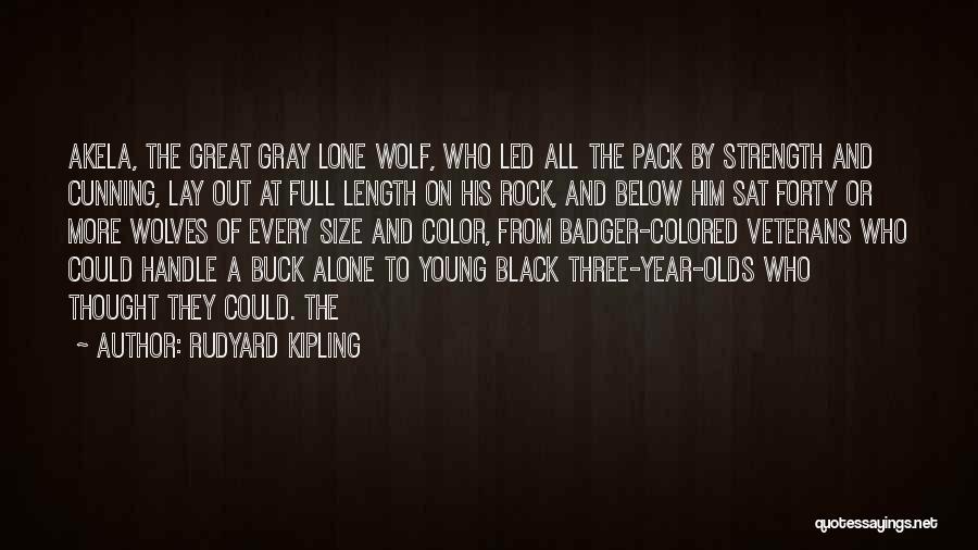 Wolf Pack Quotes By Rudyard Kipling