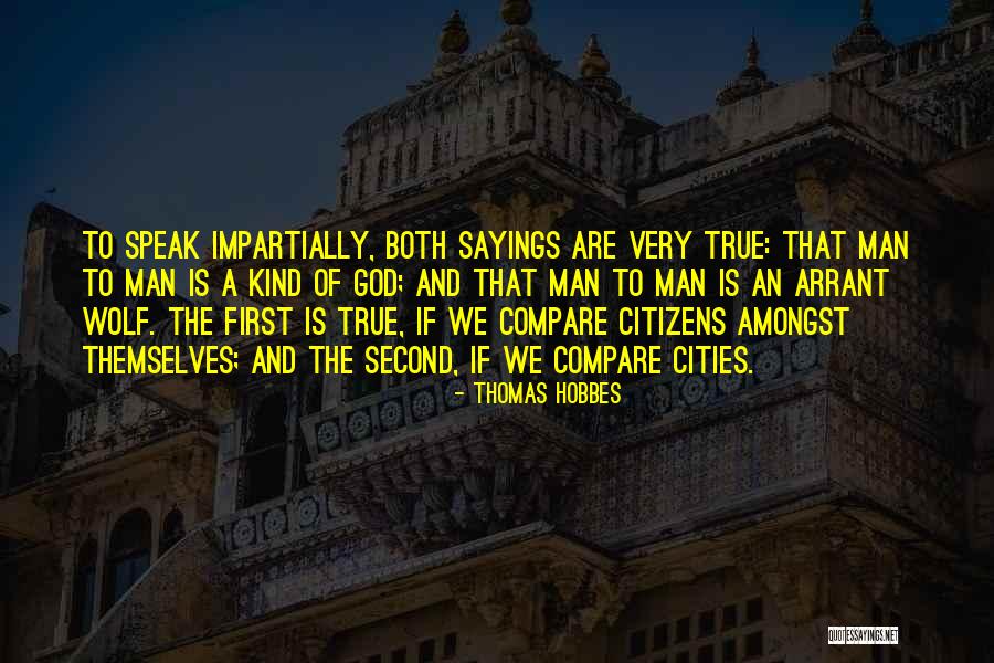 Wolf Sayings And Quotes By Thomas Hobbes