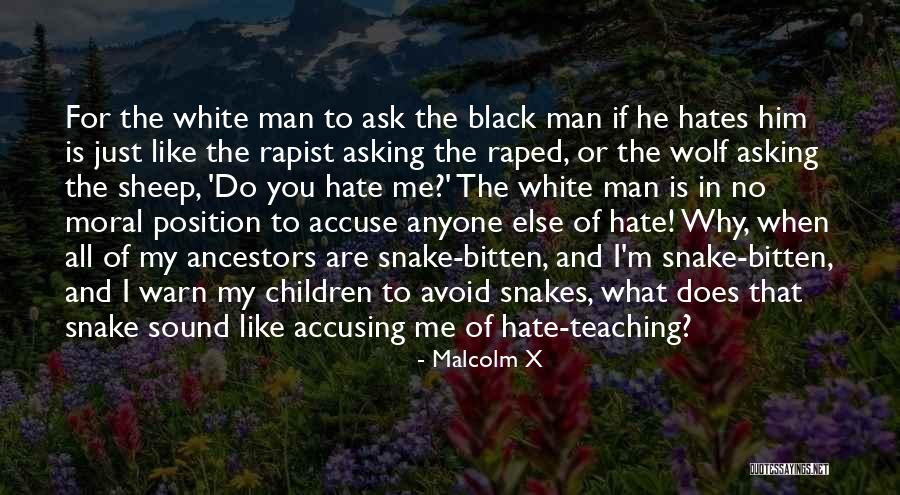 Wolf Snakes Quotes By Malcolm X Wolf Snakes Quotes By Malcolm X